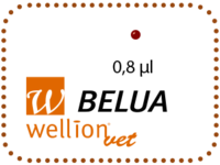 WellionVet BELUA Icon - only 0.8 microliter of blood sample