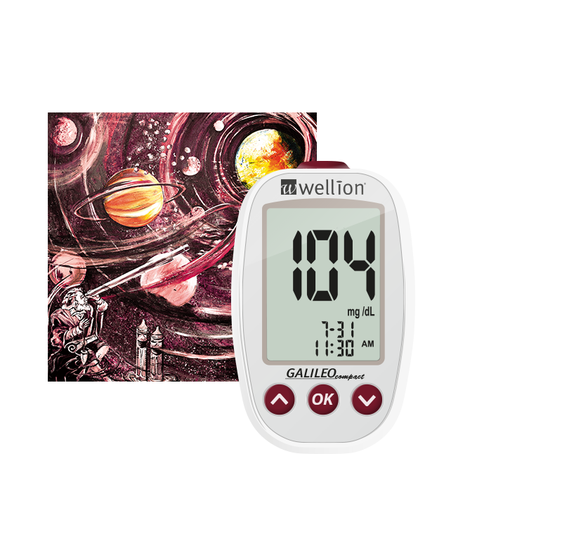 Wellion GALILEO compact glucose meter