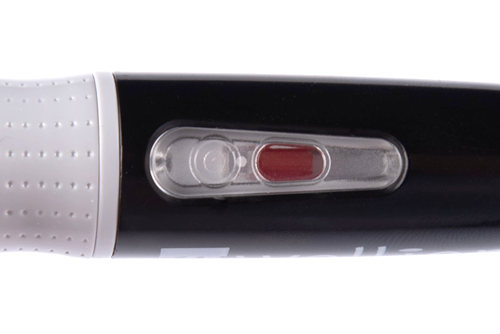 Wellion Pro2 lancing device - red indicator the lancing device is ready for stinging