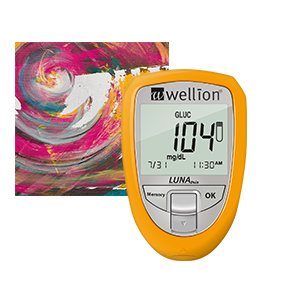 Wellion LUNA Trio Blood Glucose Meter, 3 values for me - Glucose, Cholesterol and uric acid